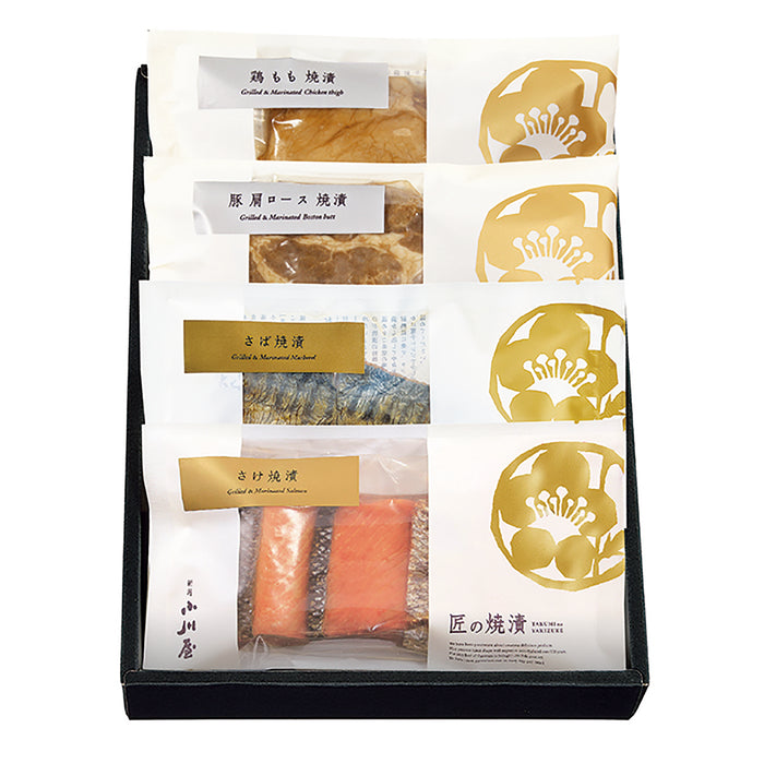 新潟郷土料理 お魚とお肉の焼漬詰合せ 4点セット【新潟産】
