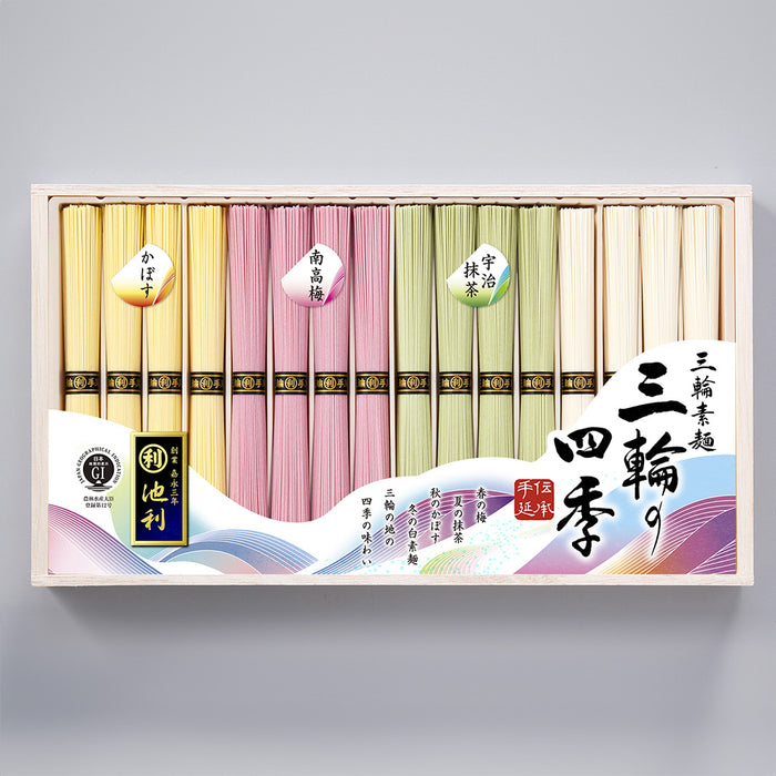 三輪素麺 特別なパーティーに三輪の四季(JS-30)【奈良県桜井産】