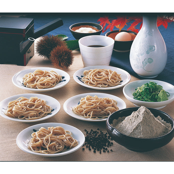季節限定 城下町出石の新そば 12食(160g×6)【兵庫県出石産】