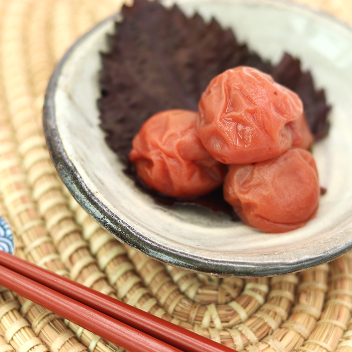 農家の手作り梅 南高梅 しそ梅100g×4個【和歌山県みなべ産】