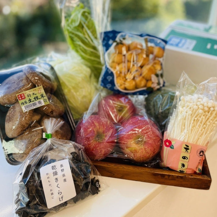 【1回のみお届けのセット】めぐみの郷 旬の野菜BOX Sサイズ 1-2名様用