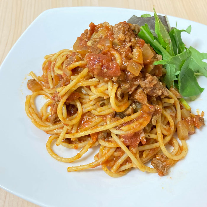 お肌喜ぶ☆えのきと鷄レバーのラグーソース