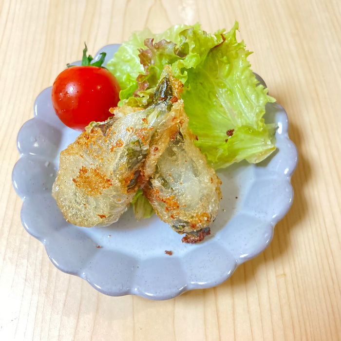 肌荒れに効果的！グルテンフリー　梅チーズ春巻き