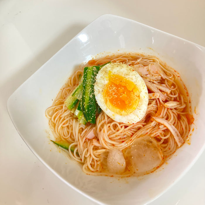 夏バテ解消に旨辛そうめんピビン麺