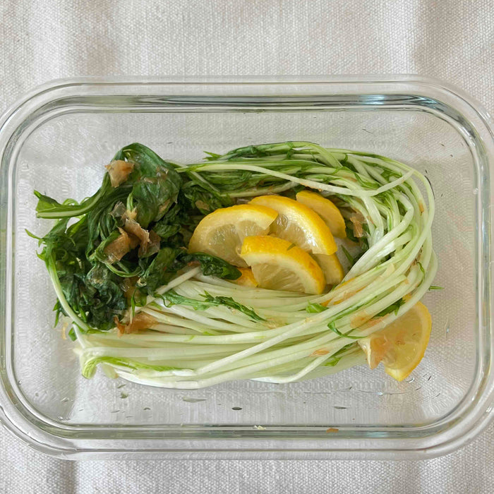 春に間に合う花粉症対策！さっぱり水菜レモン漬け