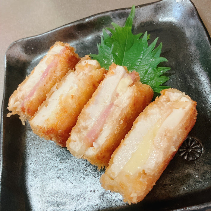 女性の不足しがちな栄養サポート！豆腐のベーコンチーズカツレツ