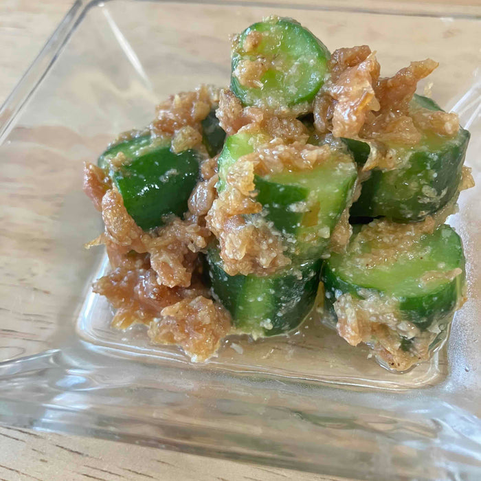 夏を乗り切る 梅塩麹きゅうり