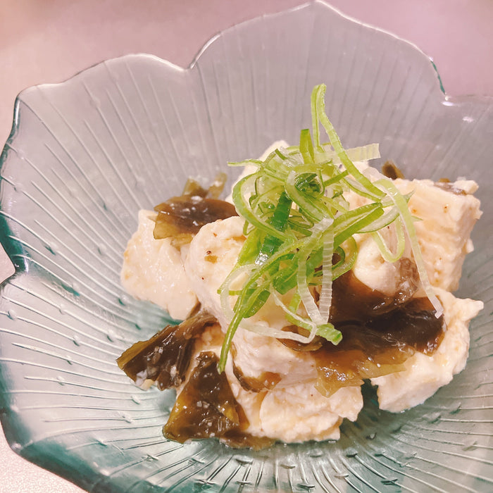 食べる紫外線対策！わかめと豆腐のナムル
