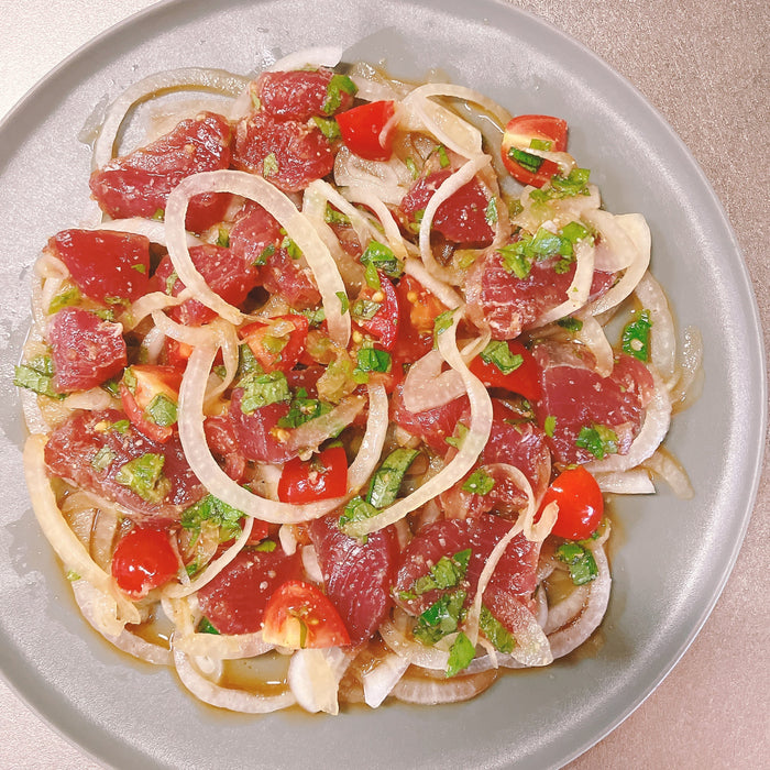 万能野菜・玉ねぎで夏バテ対策！かつおの和風カルパッチョ