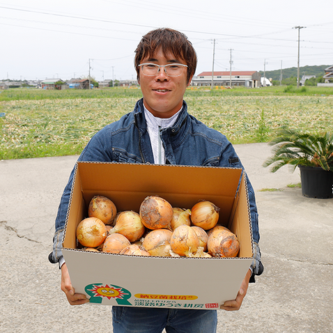 納豆菌栽培 淡路島産玉ねぎ 3kg【兵庫県淡路島産】