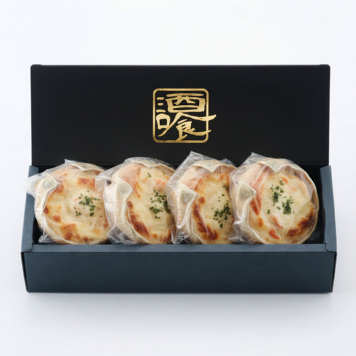 蟹味噌とホワイトソース&チーズが絶品 コッペ蟹グラタン50g×4【京都府京丹後産】