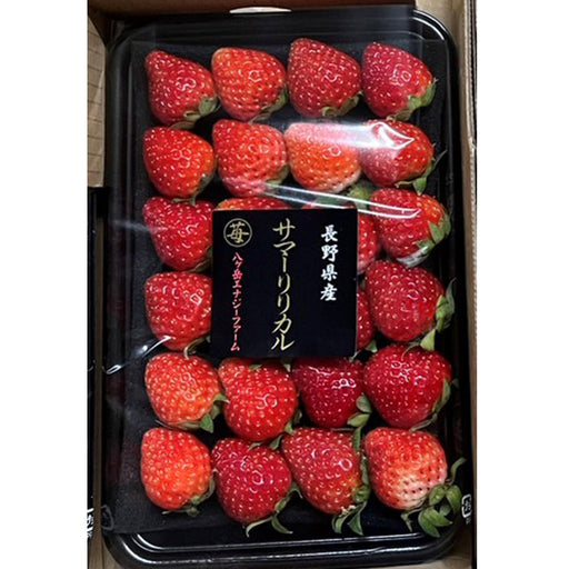 人気抜群の長野県オリジナル夏いちご サマーリリカル 200g×4【長野県富士見産】