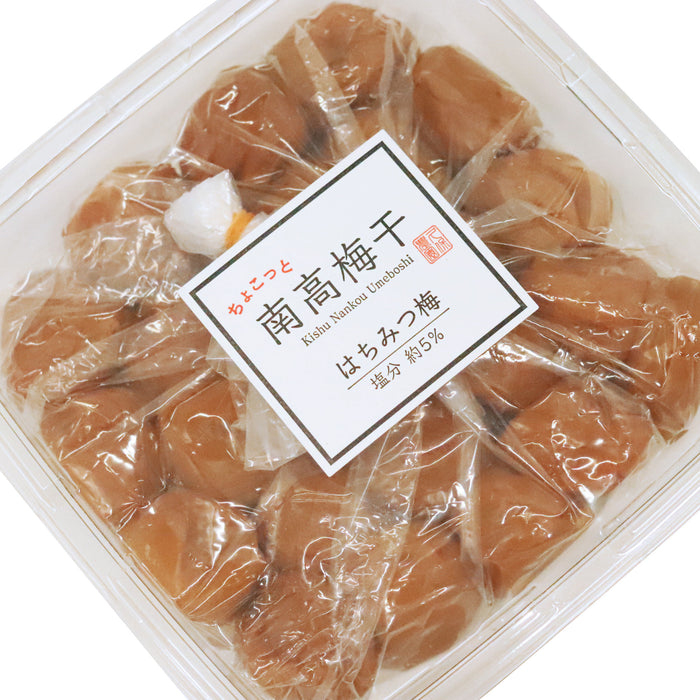 【塩分約5％】紀州南高梅 はちみつ梅 350g×4パック【和歌山県産】