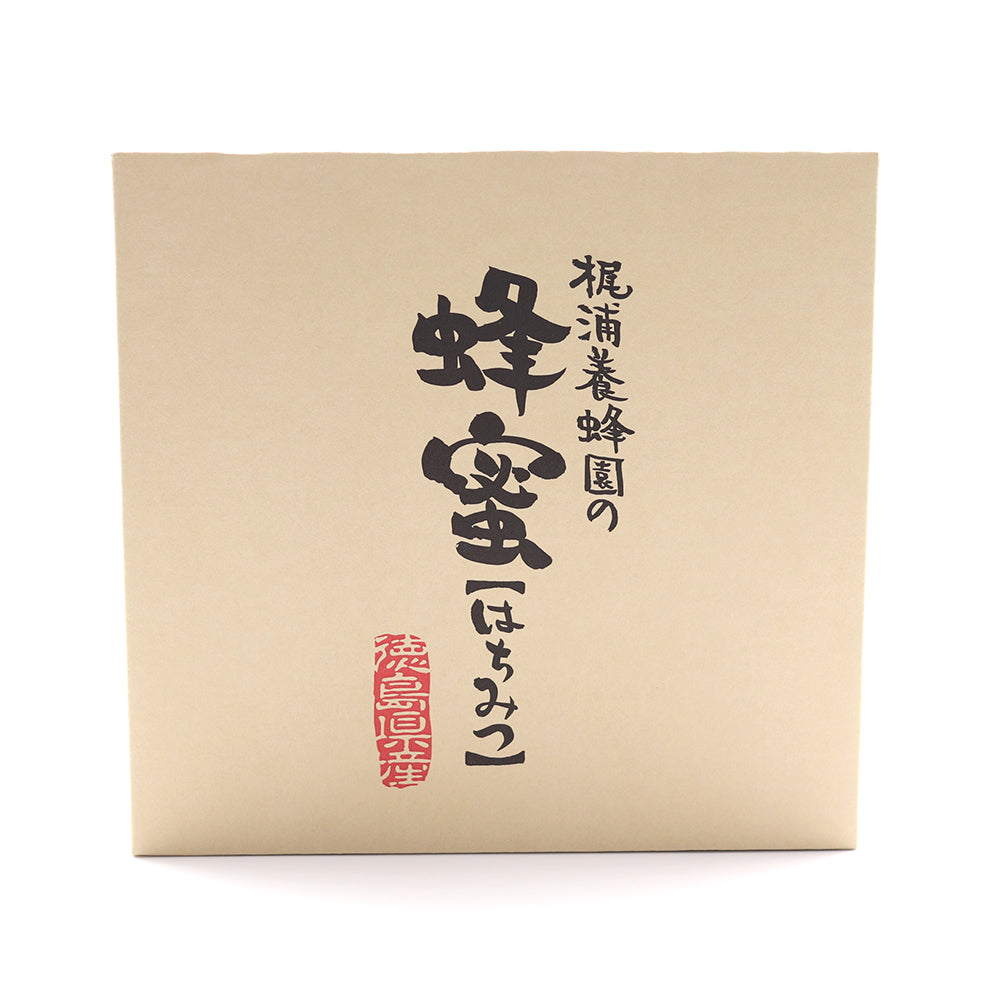 梶浦養蜂園の100％天然はちみつ 百花蜜　1,000ｇ×4本【徳島県吉野川産】
