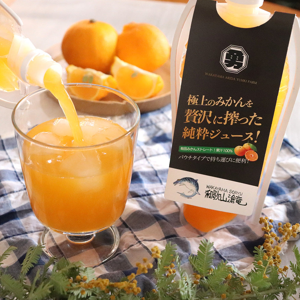 蕾多数　充実株　加藤農園　ddゴールド濃フラッシュ 予約販売》極上の有田みかんを贅沢に搾った純粋ジュース 320㎖×3本