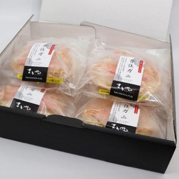 豪華な味わい！香住ガニと香住産バイ貝が織り成す贅沢甲羅めし化粧箱入 6袋入【兵庫県香住産】