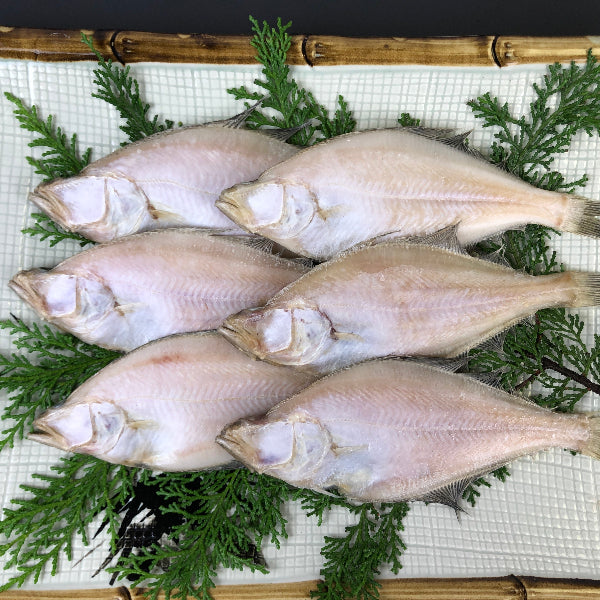 但馬の朝ごはんと言えばコレ 旨干しエテカレイ(小6枚入り)【兵庫県香住産】