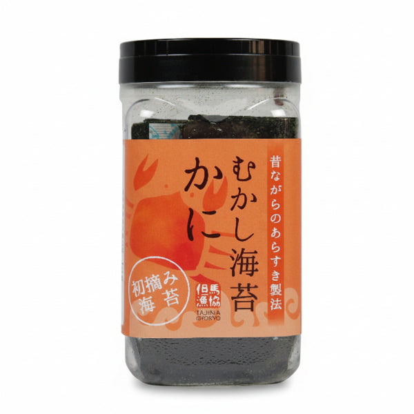 高級海苔を使用し本来のうま味 初摘みむかし海苔『かに』【兵庫県香住産】