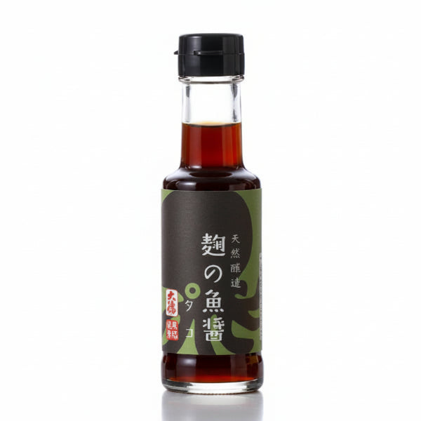 天然醸造 麹のちからで熟成させた魚醤　麹の魚醤 タコ 100ml【兵庫県香住産】