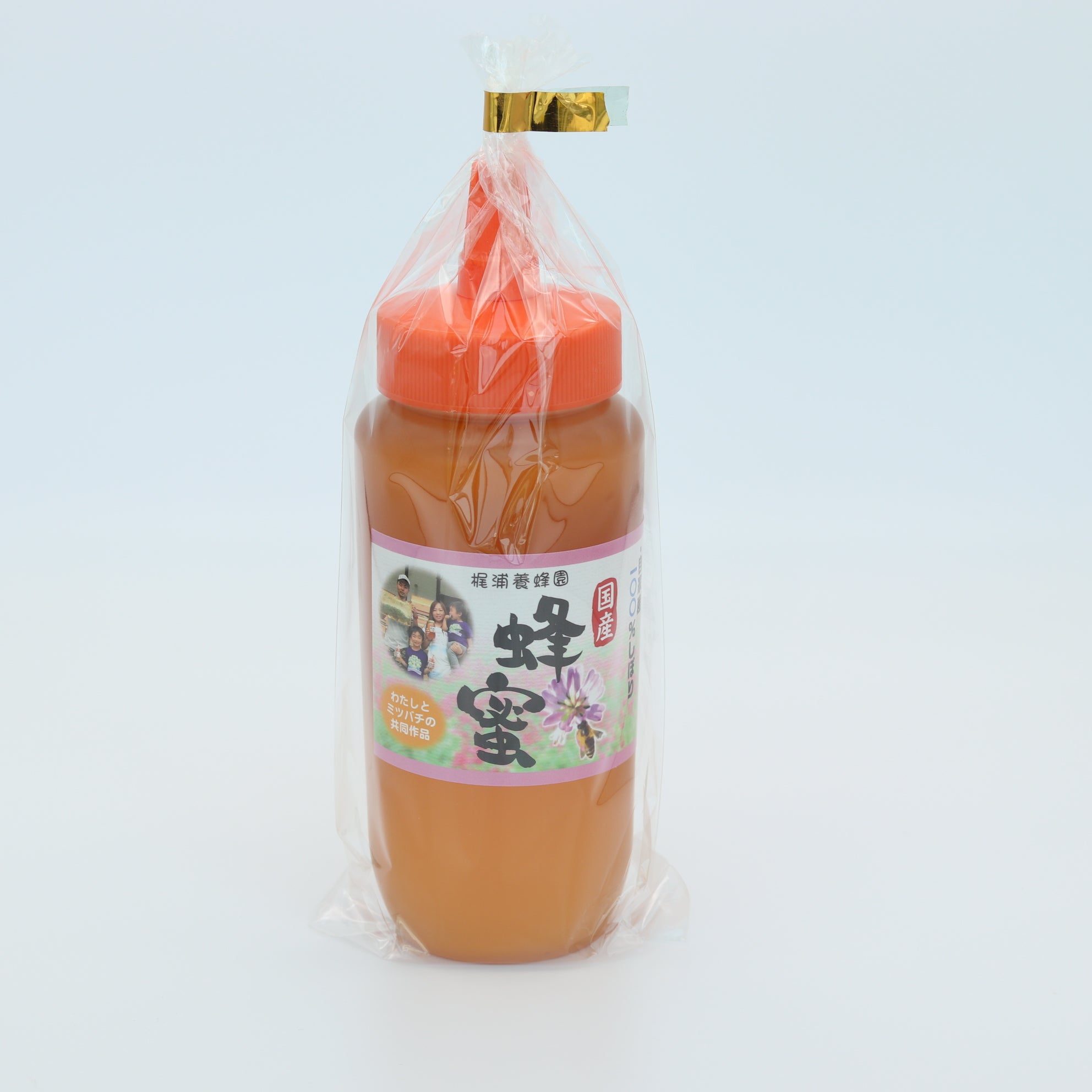 梶浦養蜂園の100％天然はちみつ 百花蜜　500ｇ×3本【徳島県吉野川産】