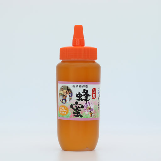 梶浦養蜂園の100%天然はちみつ 百花蜜 500g×1本【徳島県吉野川産】