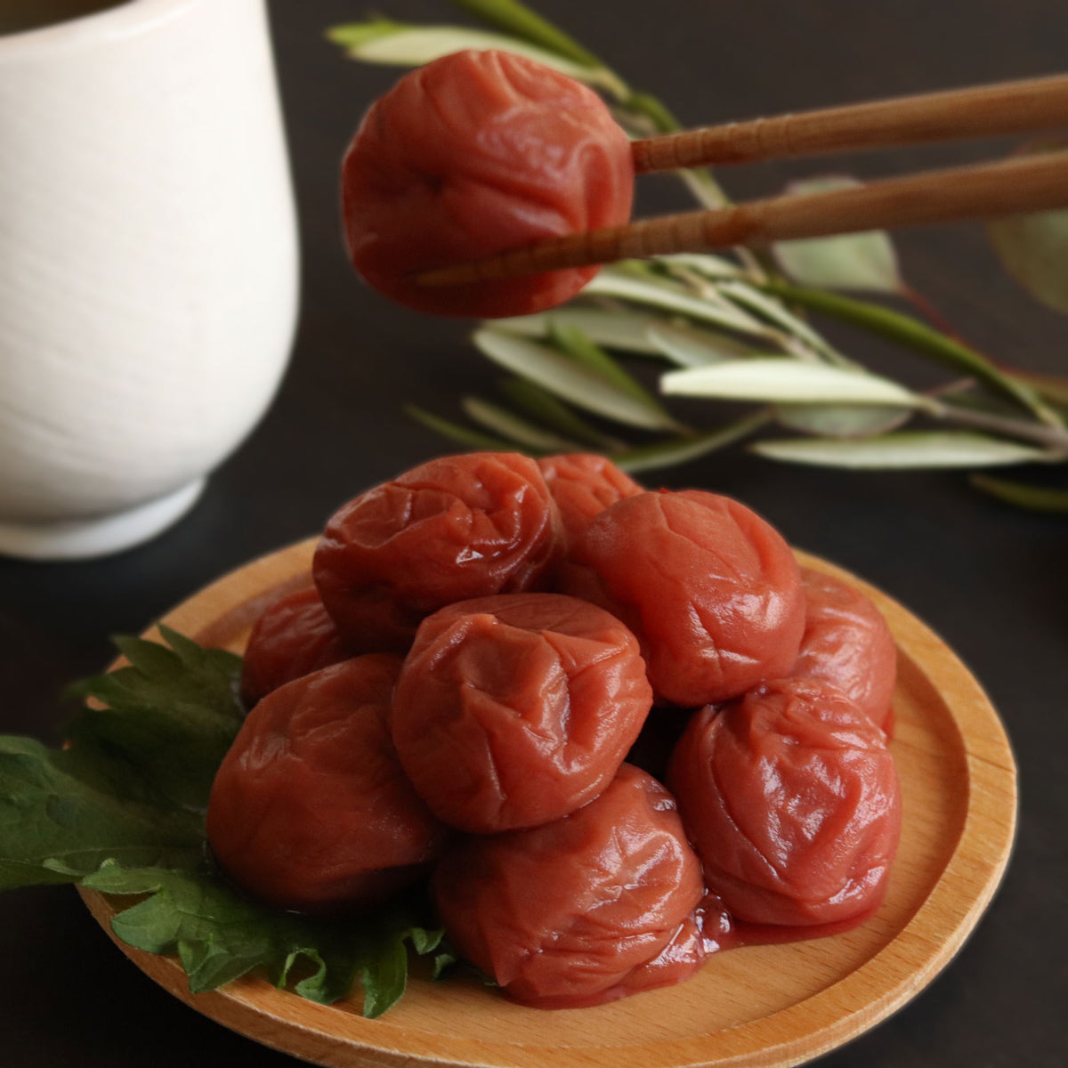 塩分約5％】紀州南高梅 しそ梅 350g×4パック【和歌山県産】農産物直売